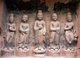 China: Buddhist stone relief carved into the rock face, Binglingsi, Yongjing County, Linxia Hui Autonomous Prefecture, Gansu